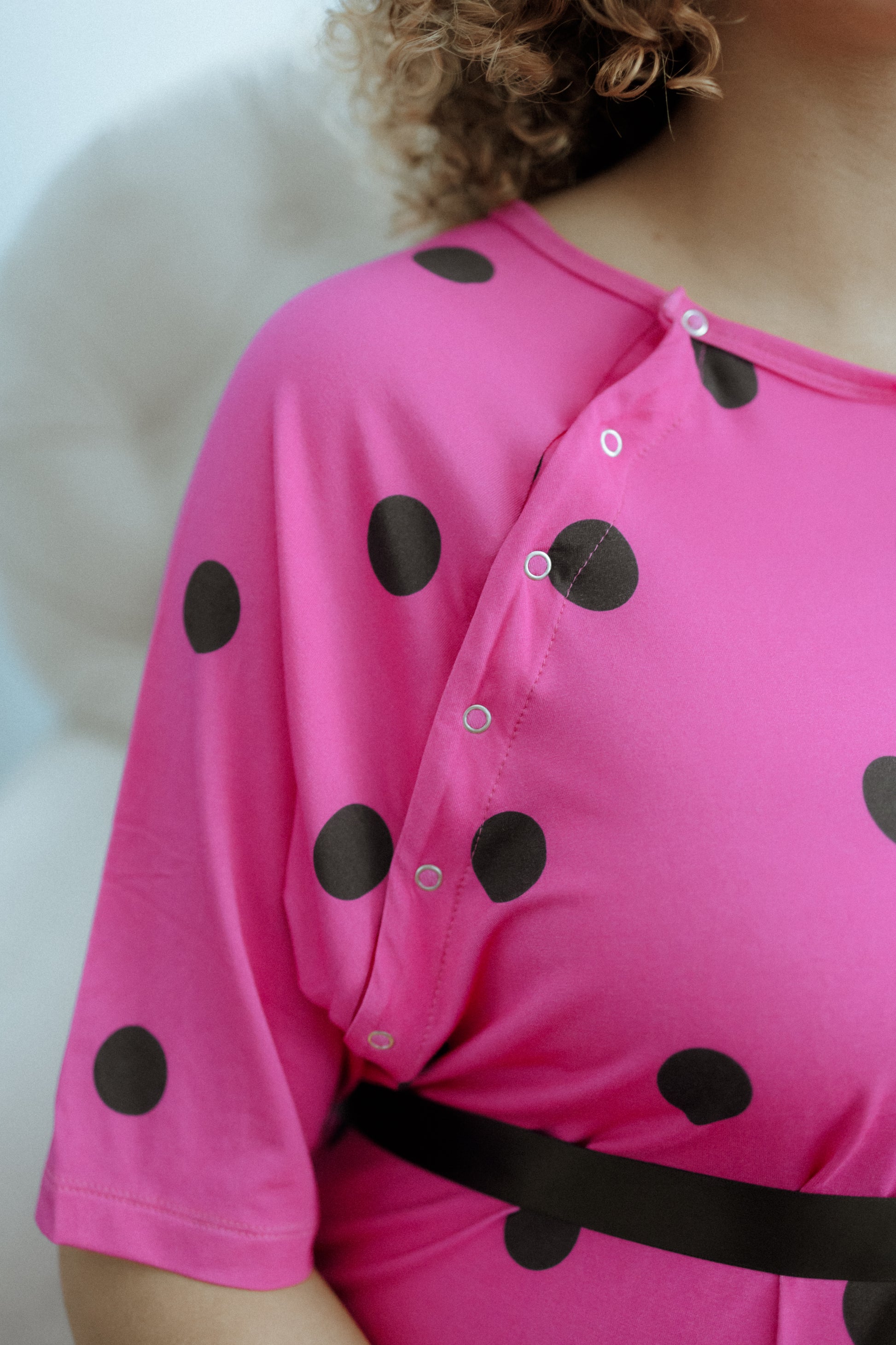 Chic Maternity Nursing Polka Dot